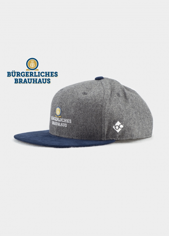 "Bürgerliches Brauhaus Ingolstadt" - grau (Snapback)